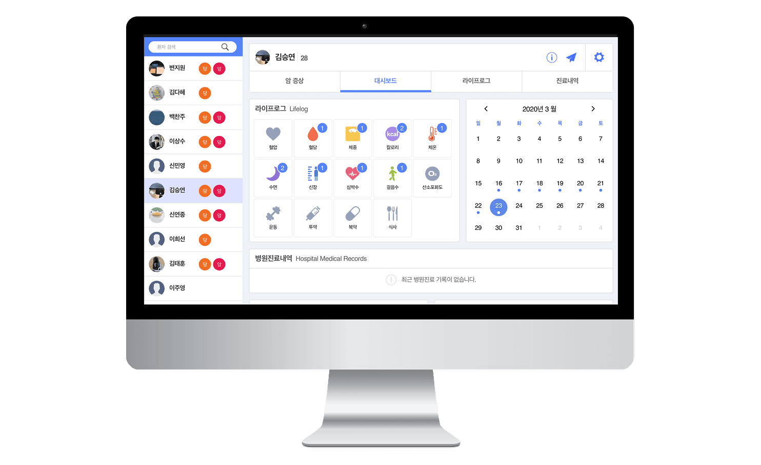 inPHR DOC - 의료진을 위한 통합 PHR 모니터링 서비스