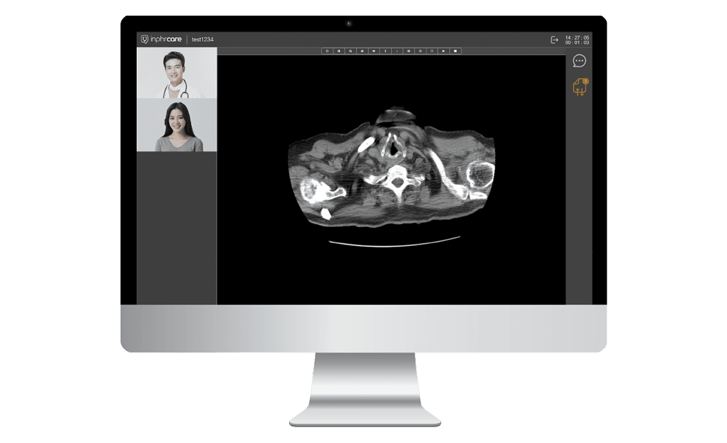 inPHR LIVE - 다자간 협진을 위한 의료 특화 화상 시스템