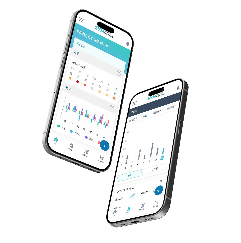 inPHR SYM - 정서불안과 공황장애 예방을 위한 맞춤형 관리 시스템